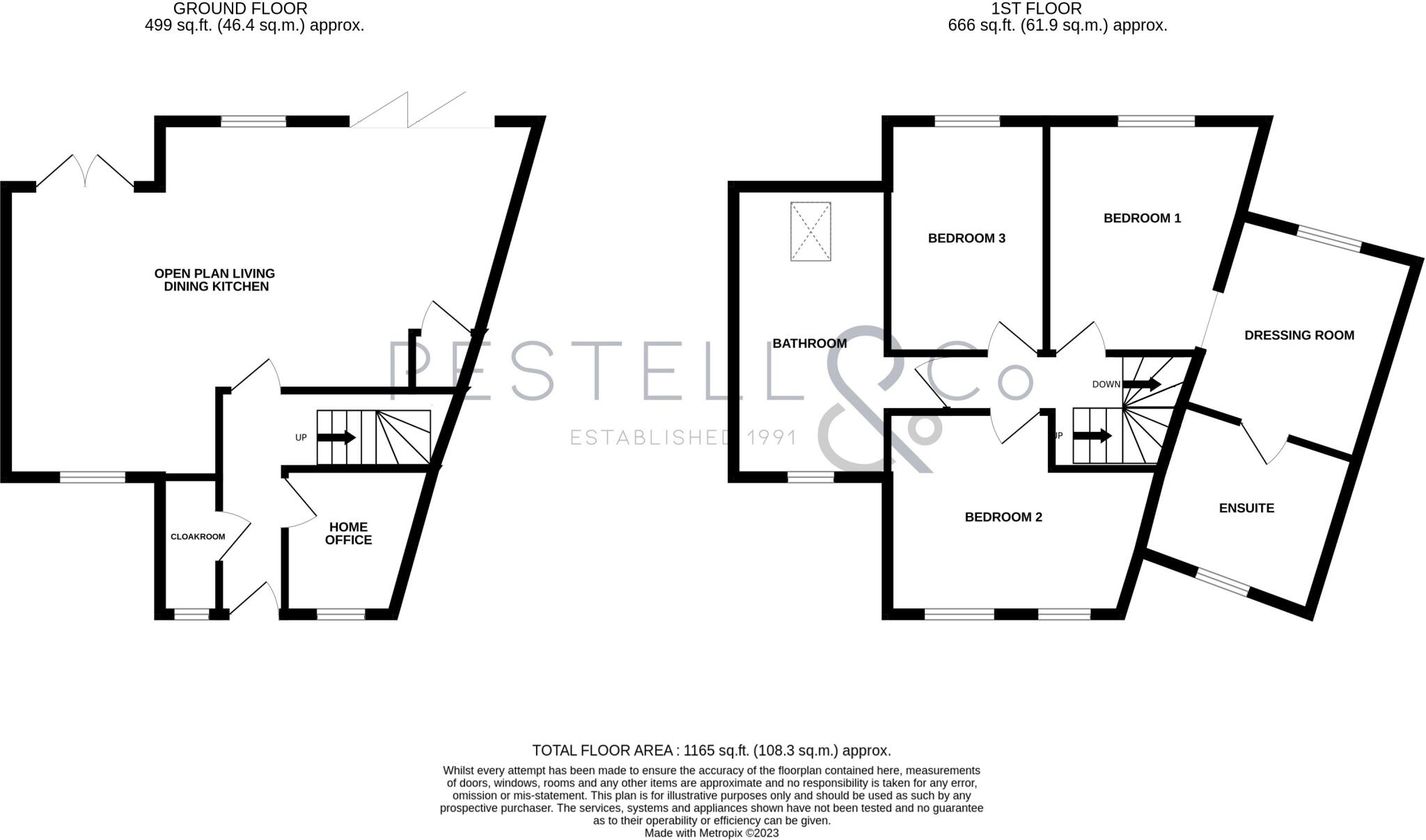 Felmoor Chase, Watch House Green floorplan