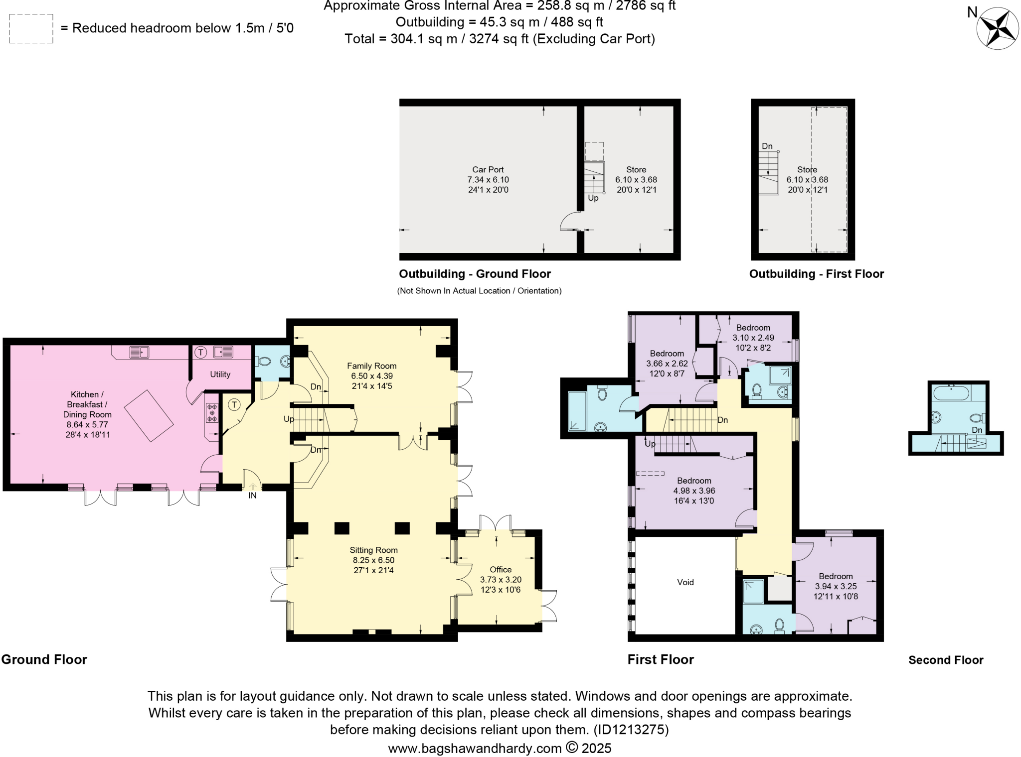 The Barns, Shackleford, Godalming, Surrey, GU8 6BU floorplan