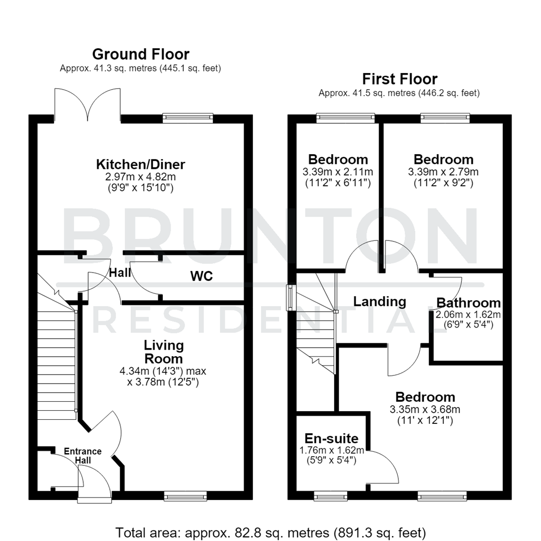 Bramble Way, Great Park, NE13 floorplan