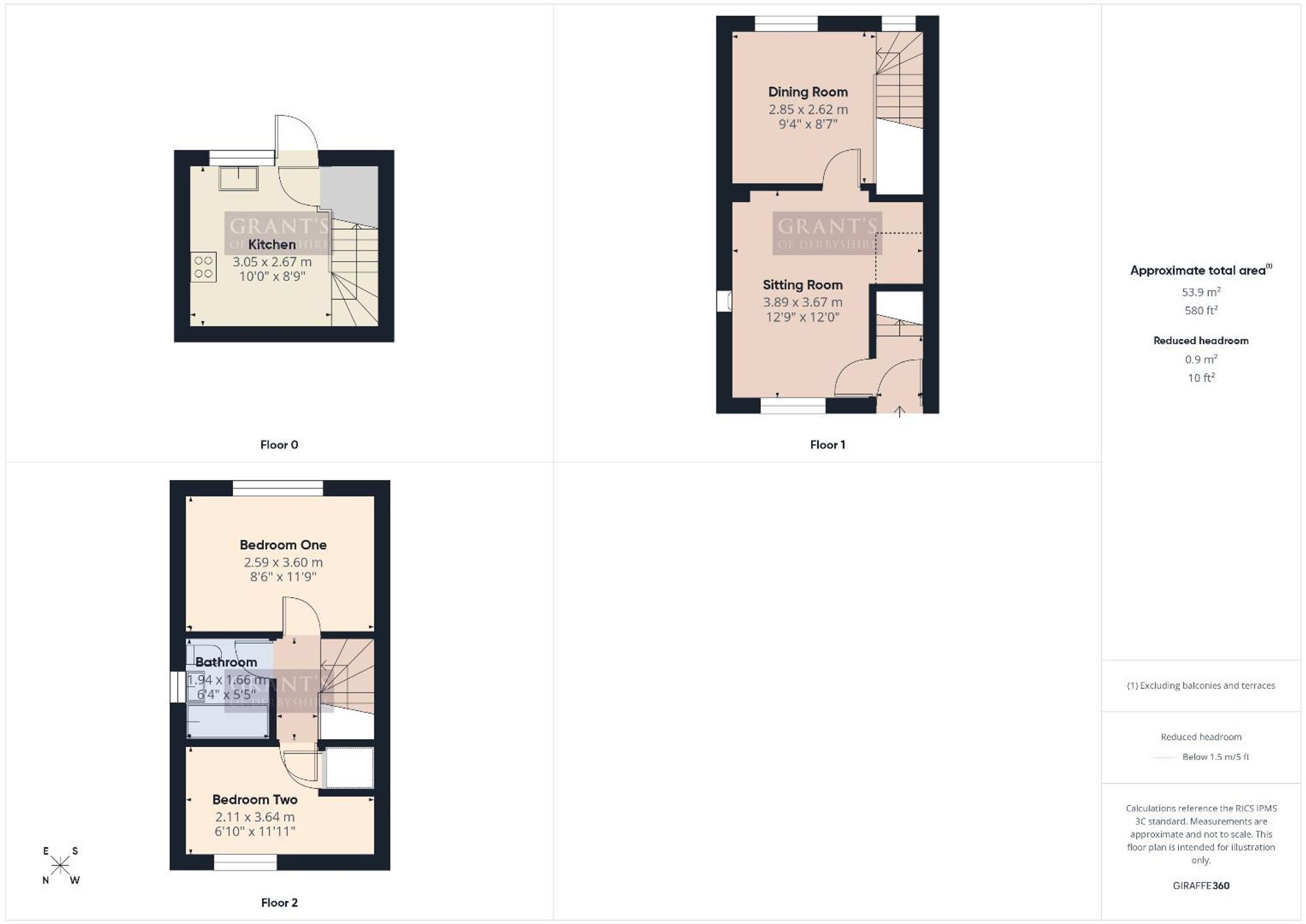 Spring Close, Wirksworth, DE4 floorplan