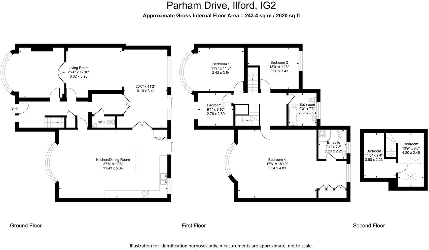 Parham Drive floorplan
