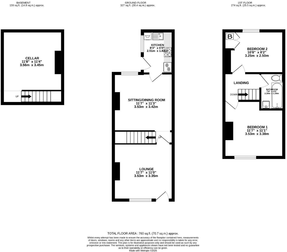 Courthill Street, Offerton, Stockport floorplan