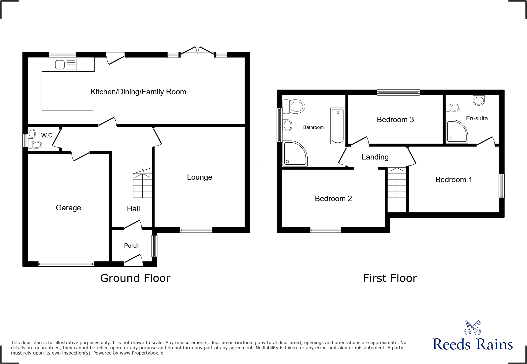 Westfield Drive, Hoghton, Preston, Lancashire, PR5 floorplan