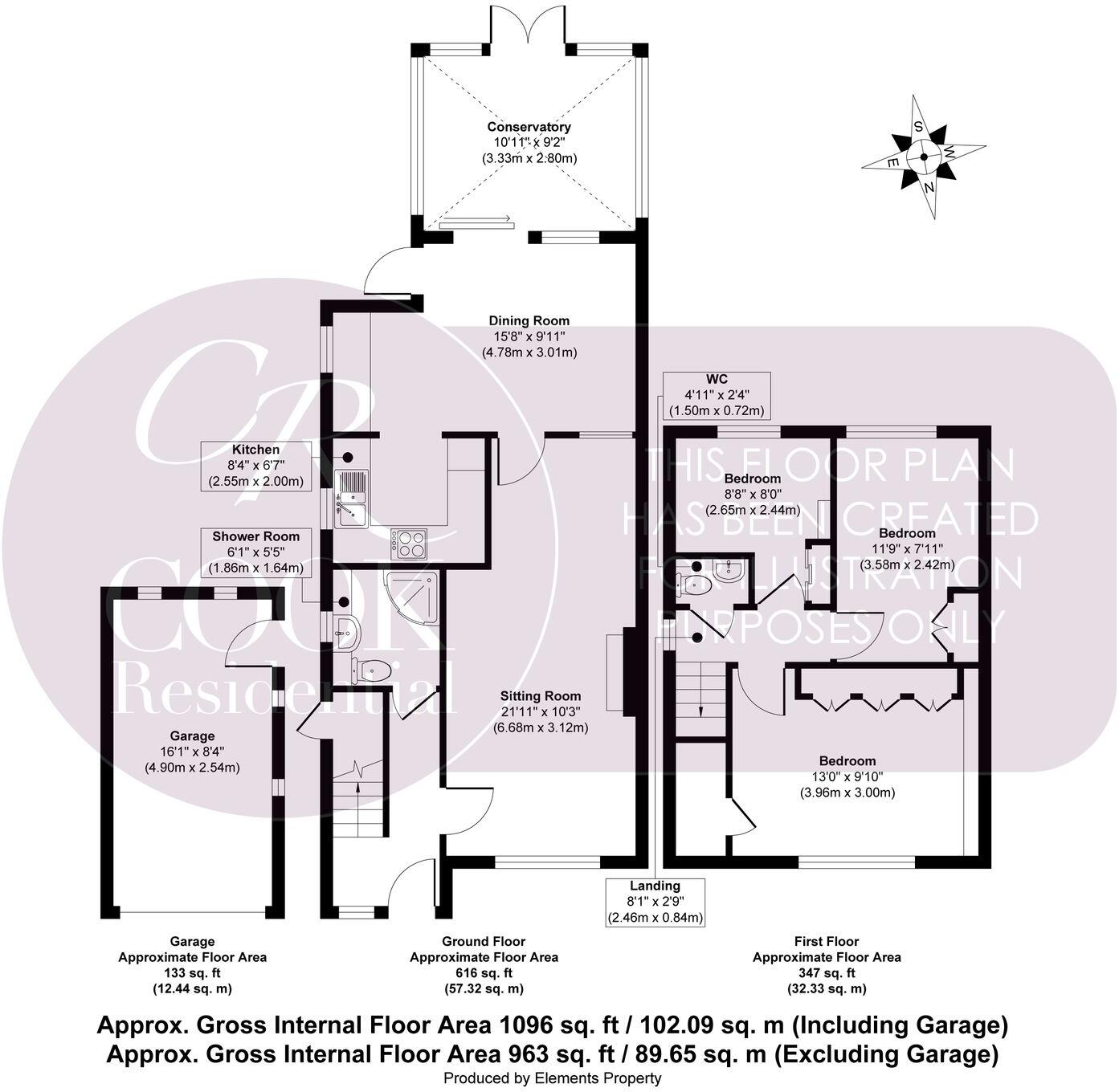 Nettleton Road, Benhall floorplan
