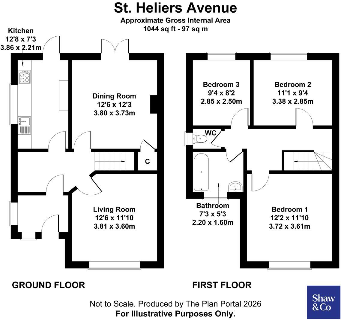 St. Heliers Avenue, Hounslow floorplan