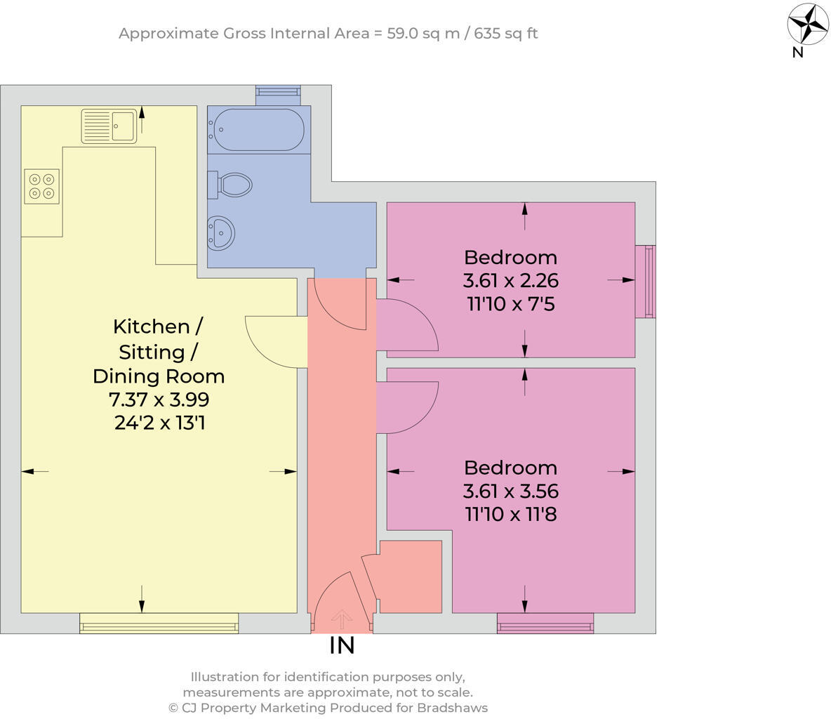 Skye Gardens, Houghton Regis floorplan