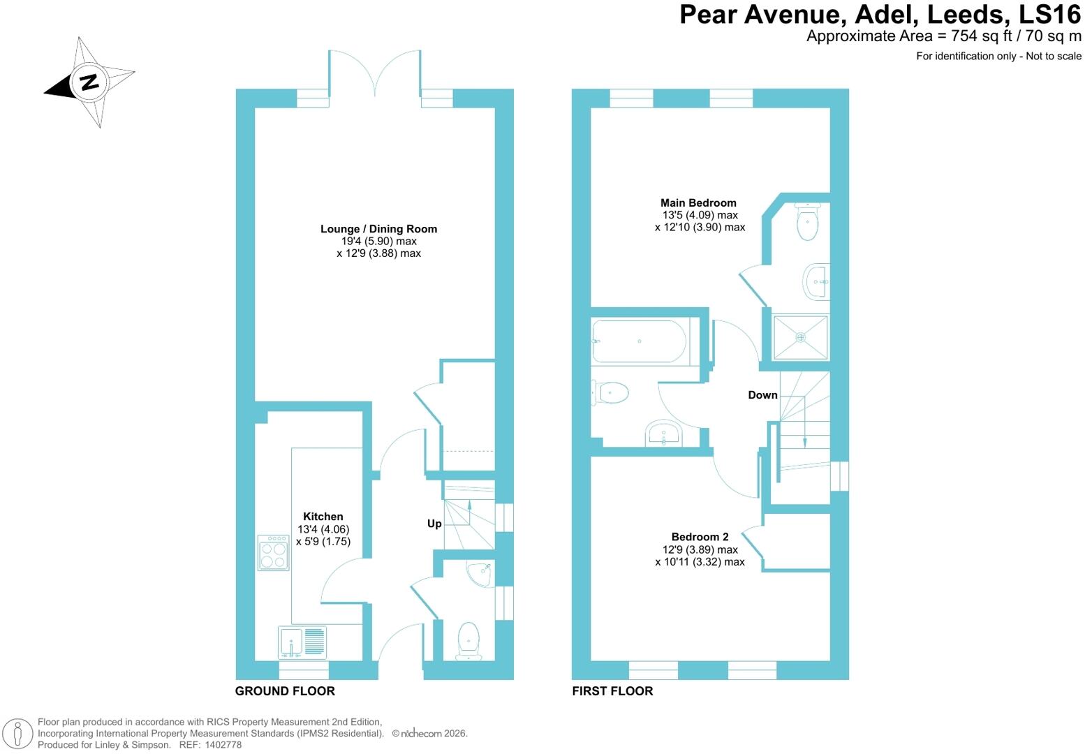 Pear Avenue, Adel, Leeds, LS16 floorplan