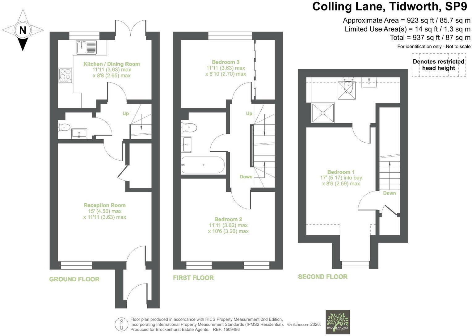 Colling Lane, Tidworth, SP9 7FY floorplan