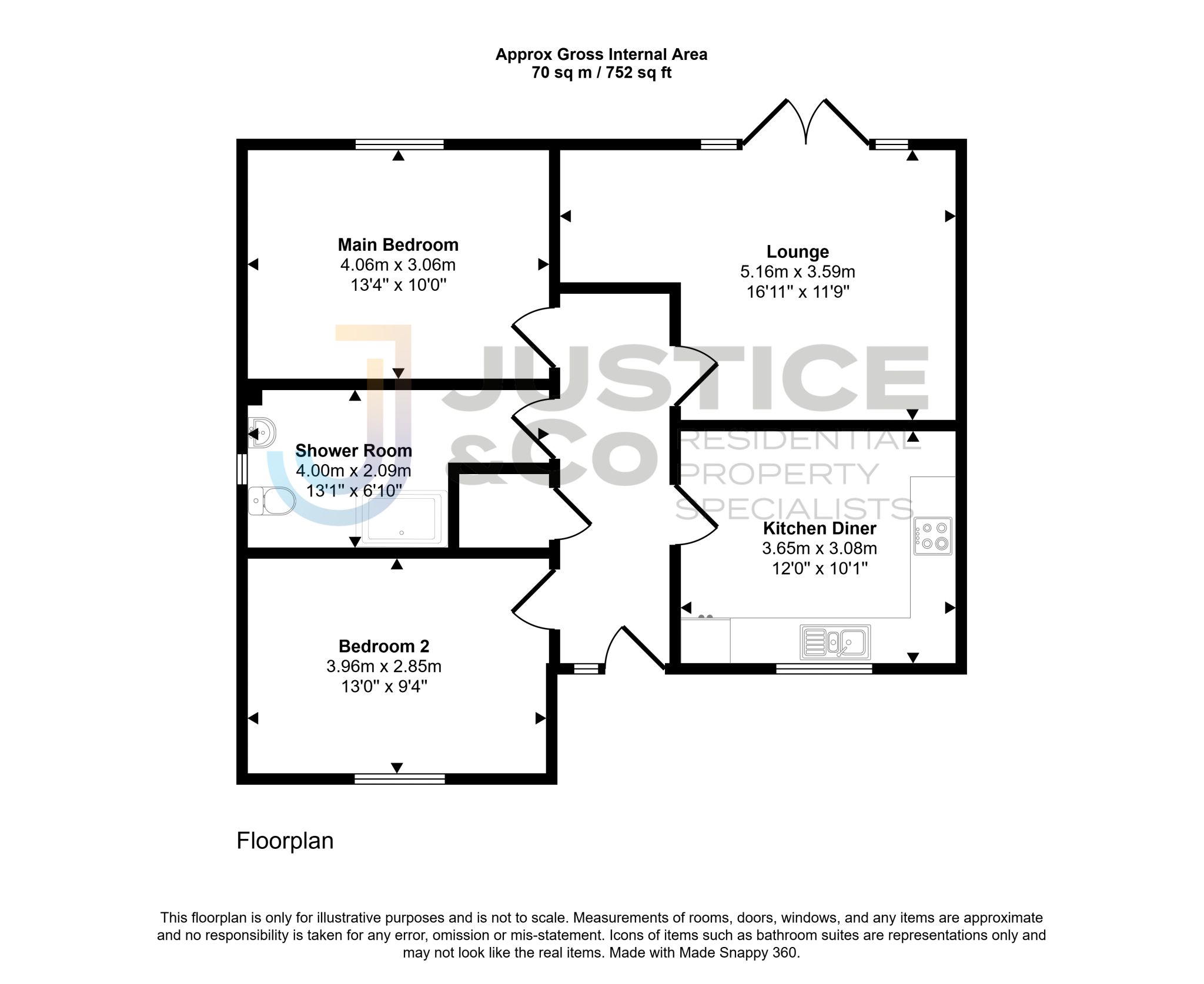 Glenbarrie Way, Ferring, West Sussex, BN12 floorplan