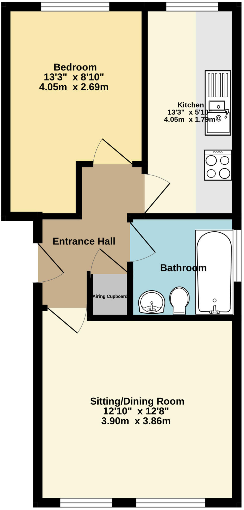 Ladysmith Close, Christchurch, Dorset, BH23 floorplan