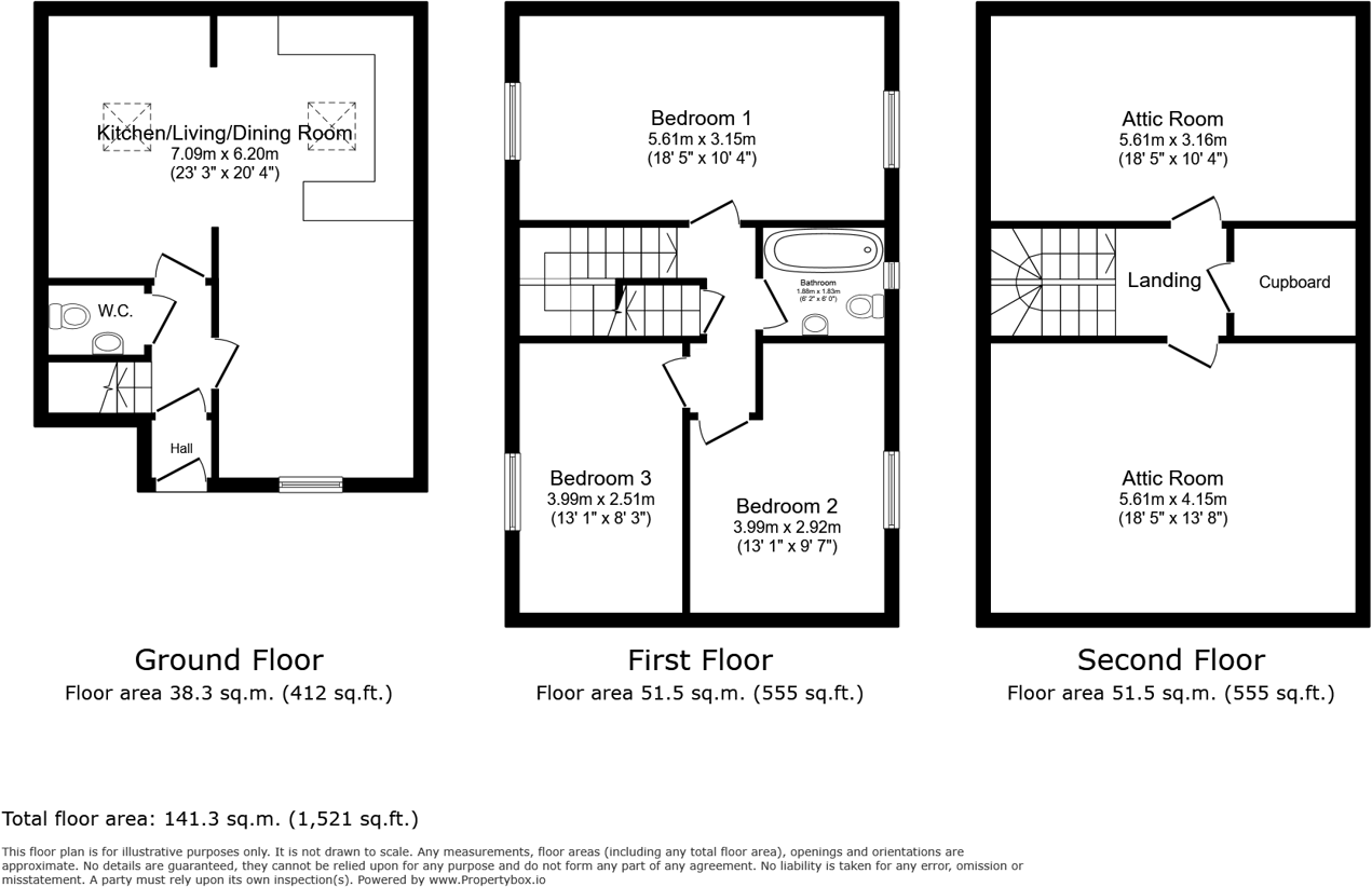 2, Church Square, Girvan, KA26 floorplan
