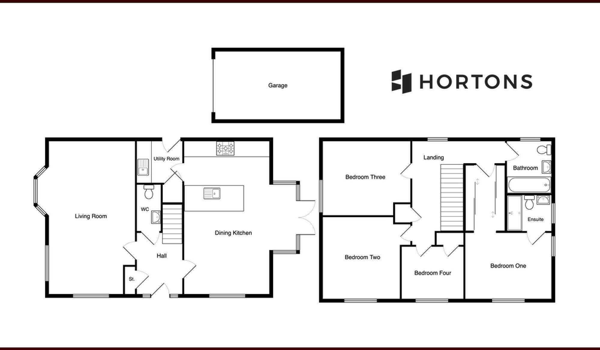 Bush Road, Kibworth Harcourt, LE8 floorplan