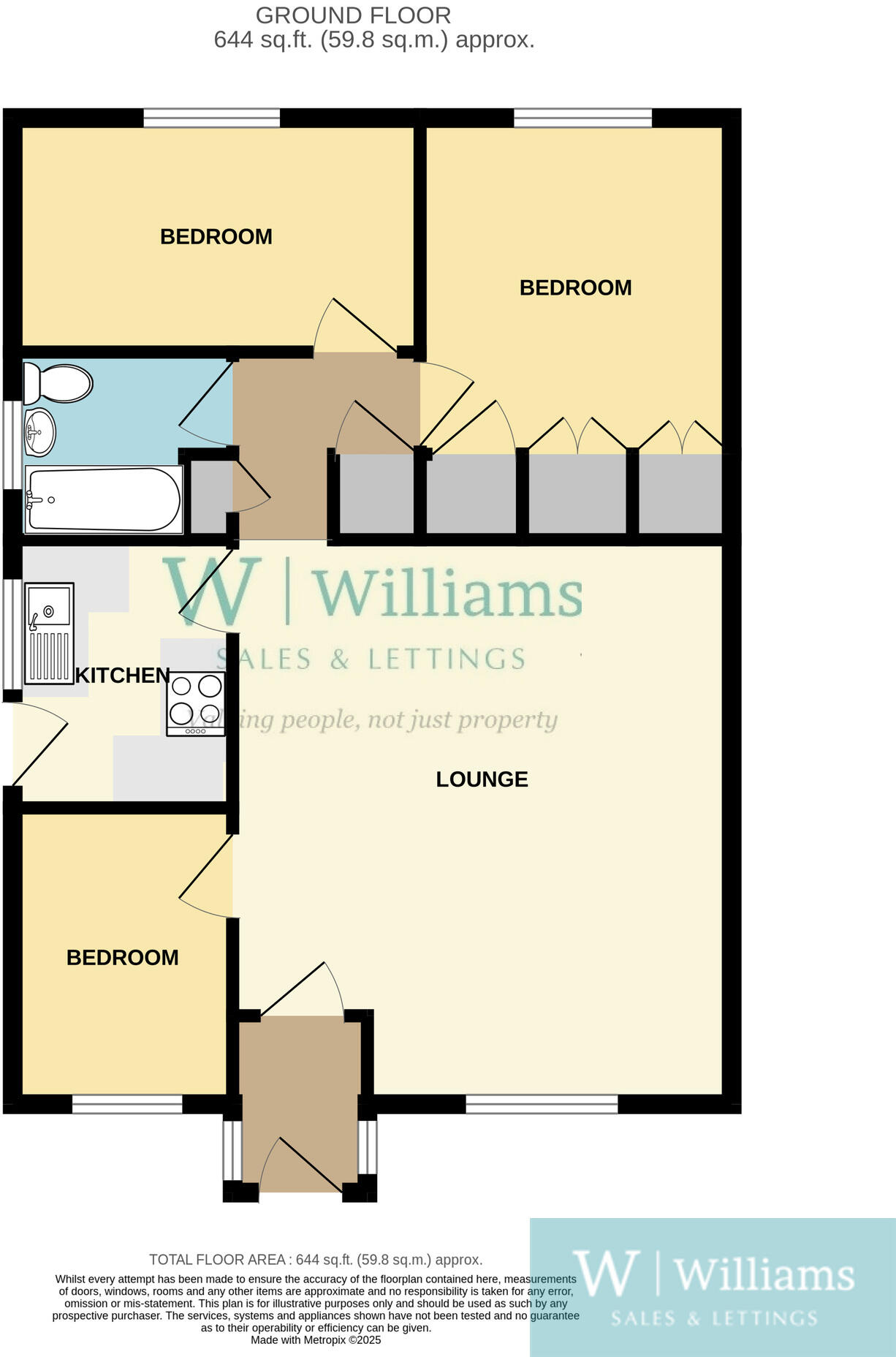 St Edmunds walk, Wootton floorplan