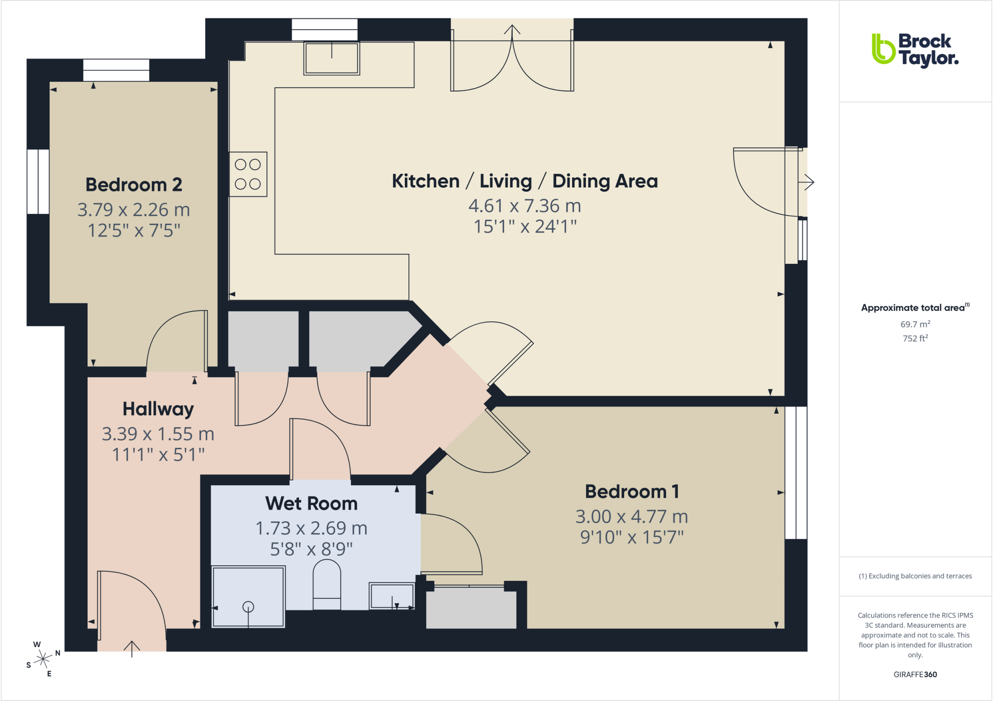 The Boulevard, Horsham floorplan