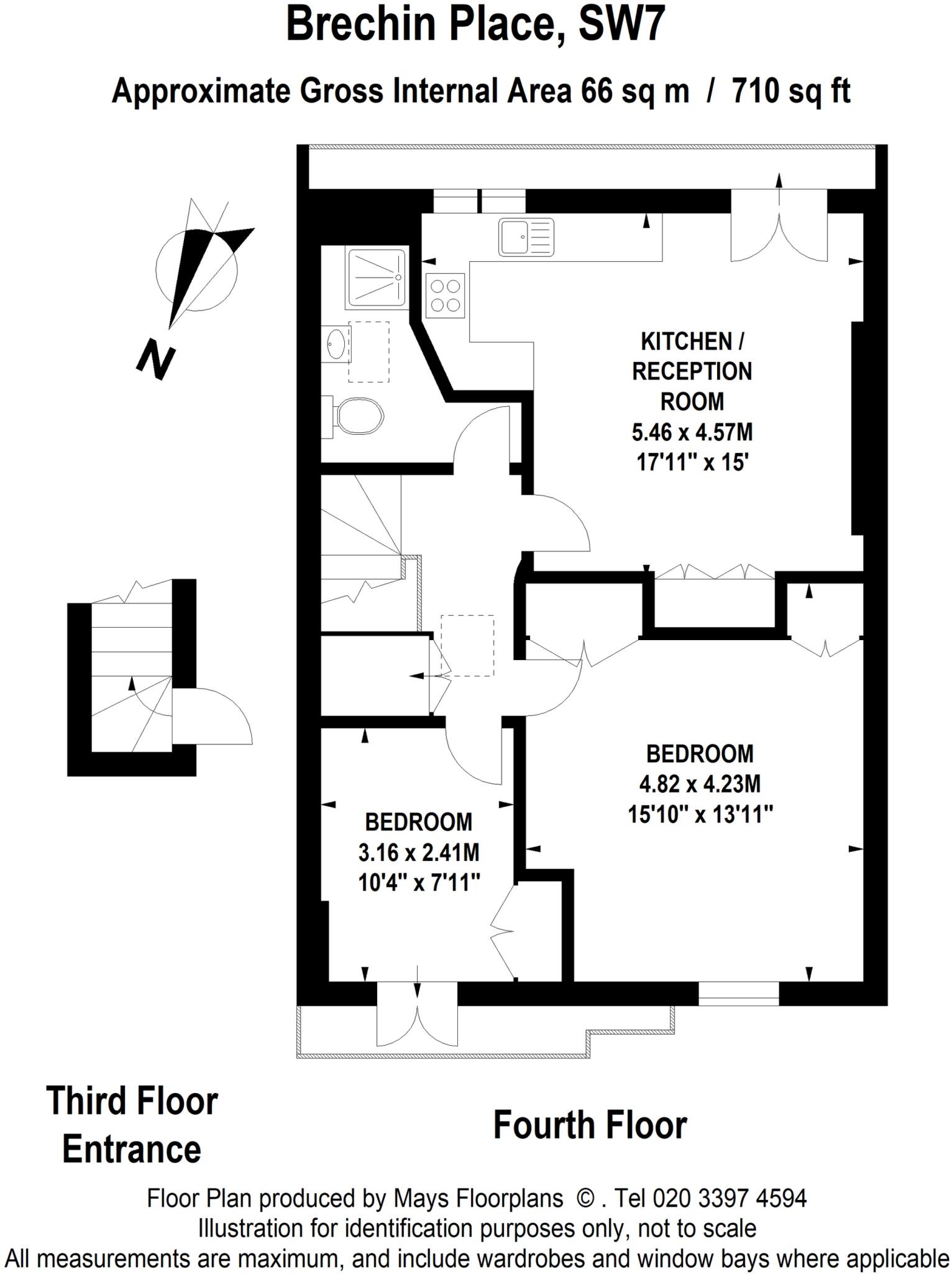 Brechin Place, South Kensington, SW7 floorplan