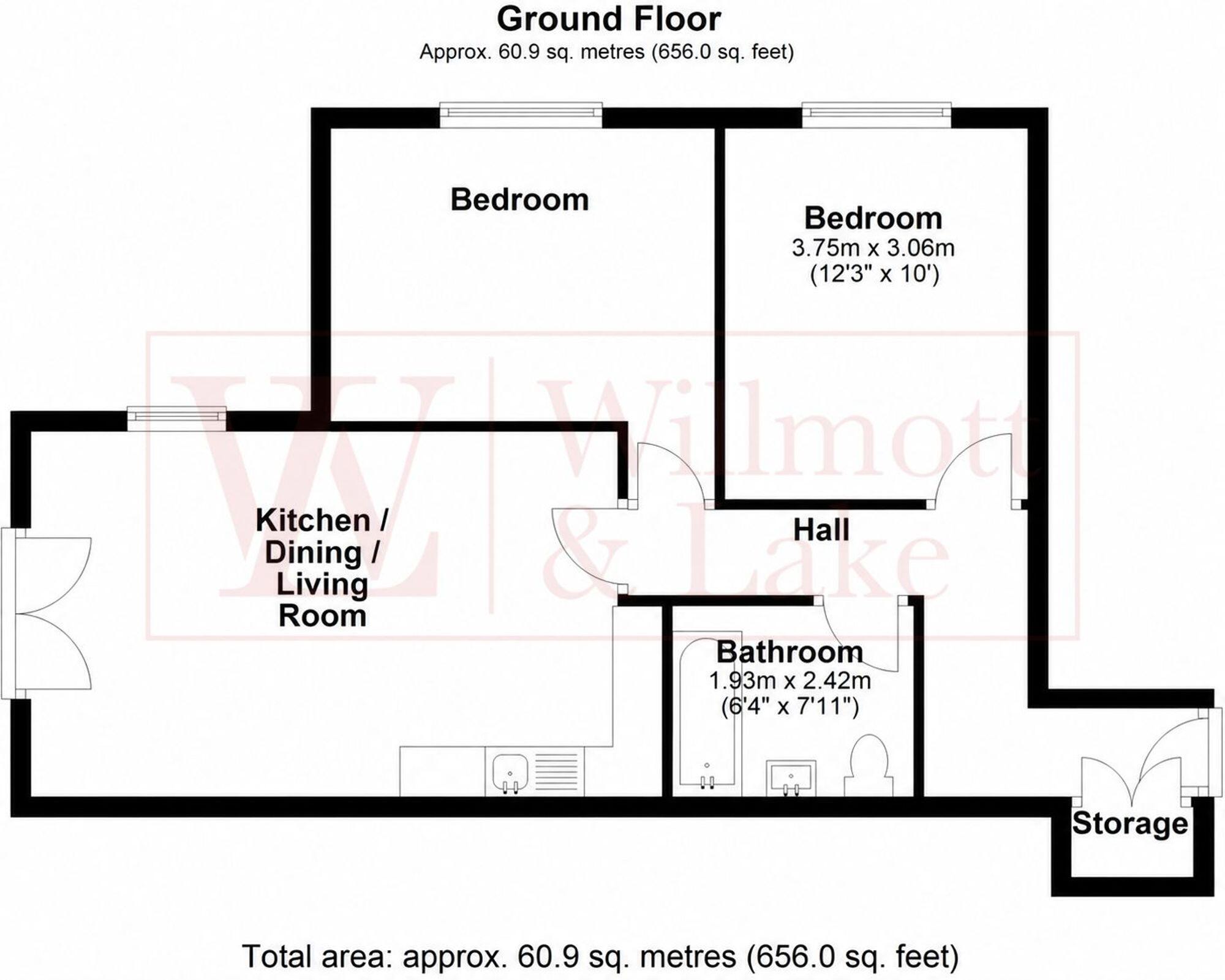 Tanners Wharf, Bishop's Stortford, CM23 floorplan
