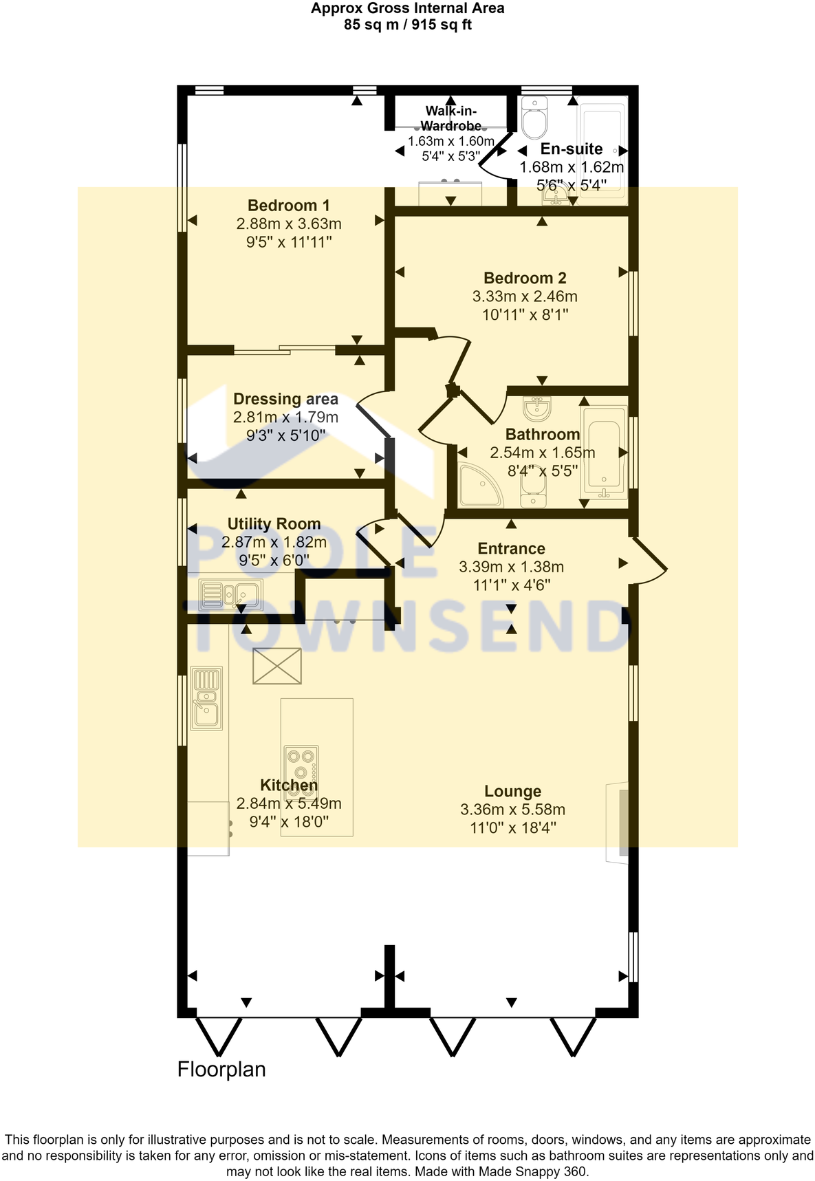Bouth, Ulverston floorplan