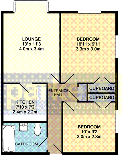 Bispham Court, Kendrick Road, Reading, Berkshire, RG1 floorplan