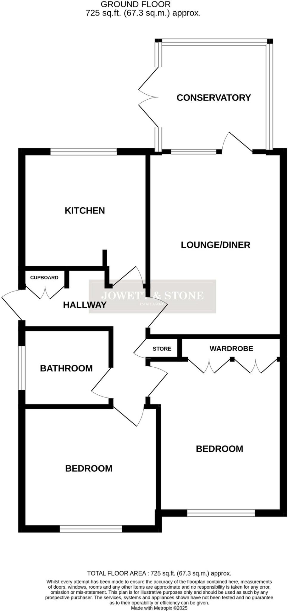 Earl Smith Close, Whetstone, Leicester, LE8 floorplan