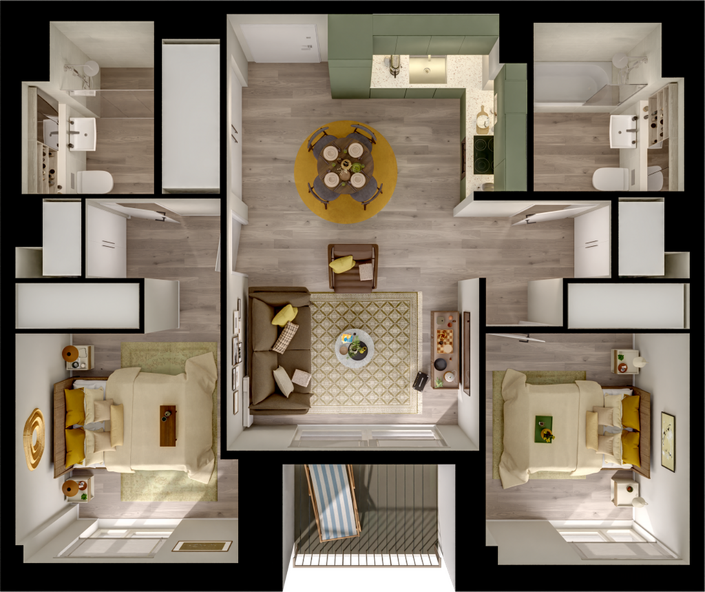 Momento, Staines TW18 4UQ floorplan