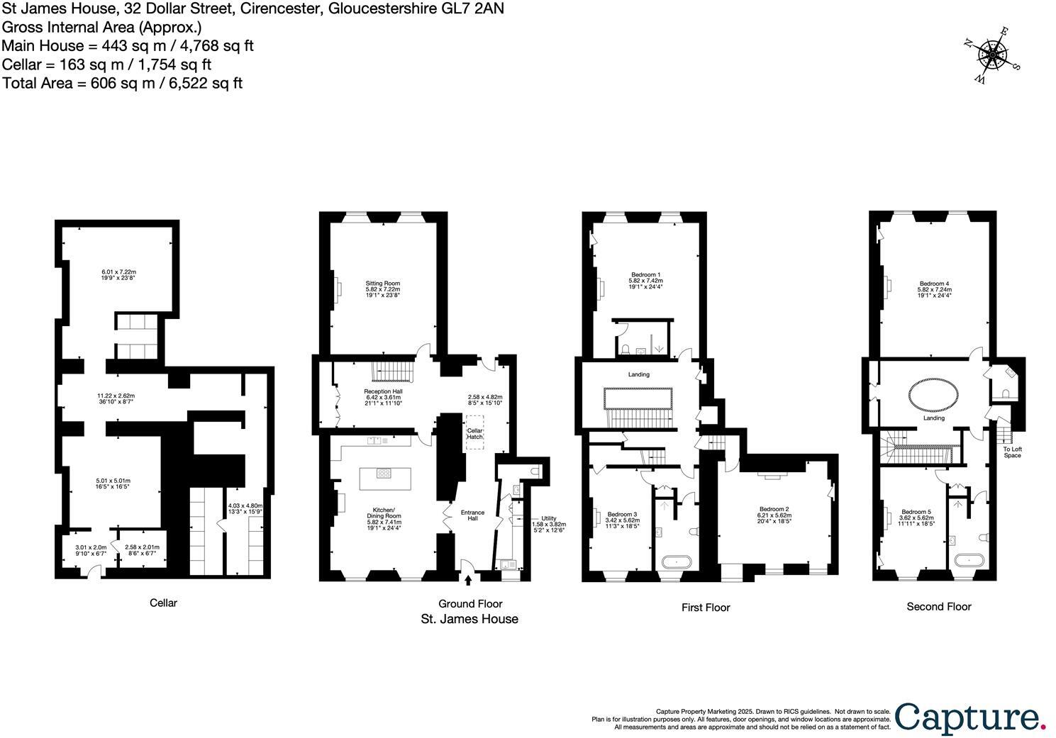 30-32, Dollar Street, Cirencester floorplan