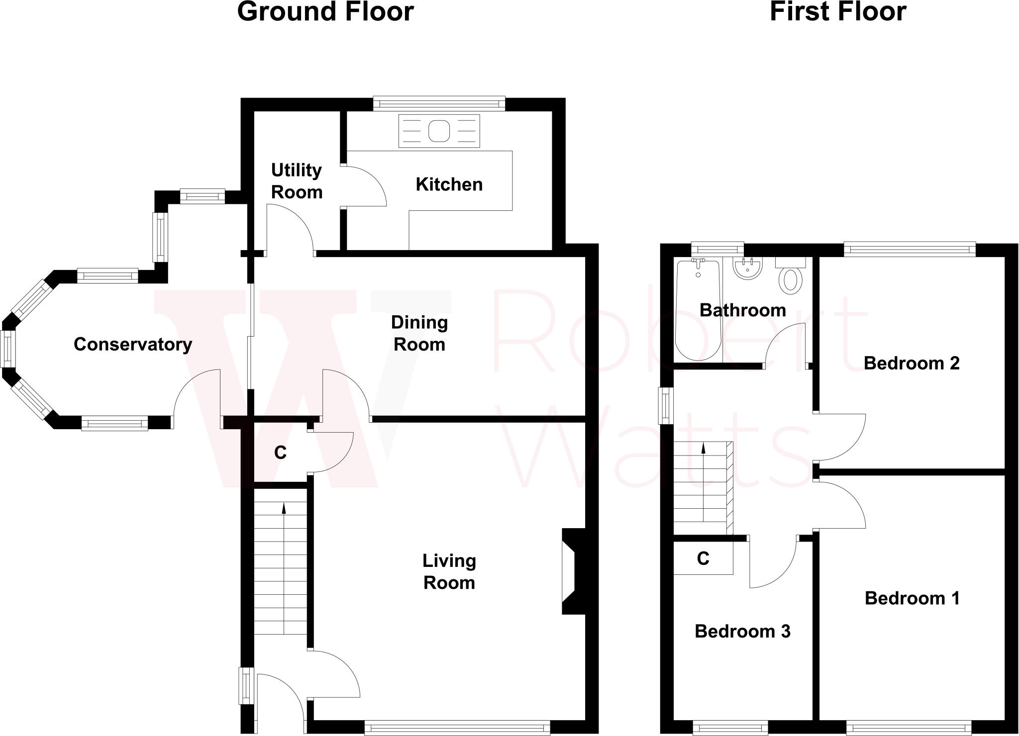 Bradford Road, East Bierley, Bradford, West Yorkshire, BD4 floorplan