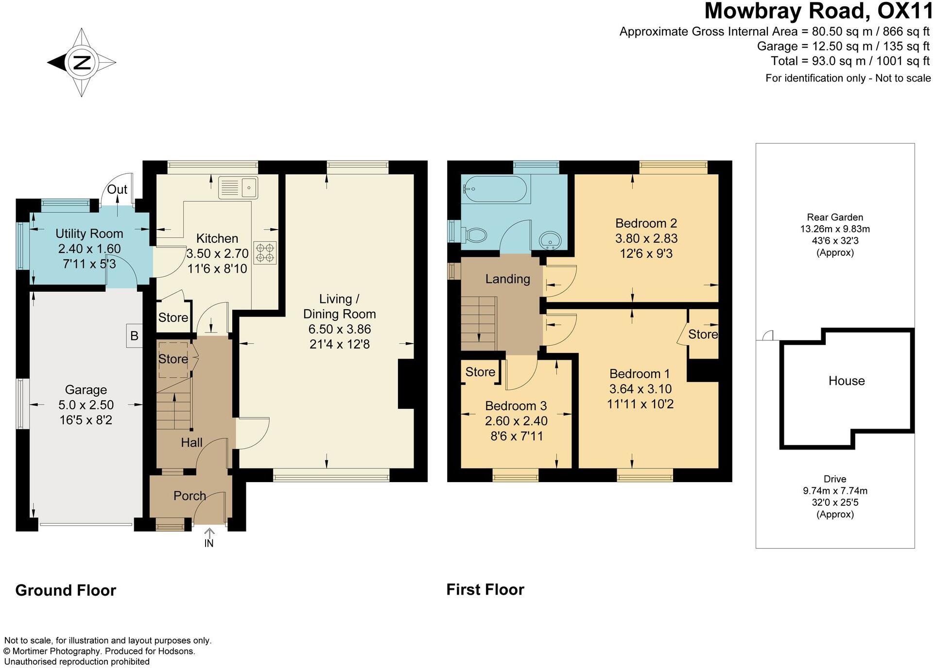 Mowbray Road, Didcot, OX11 floorplan
