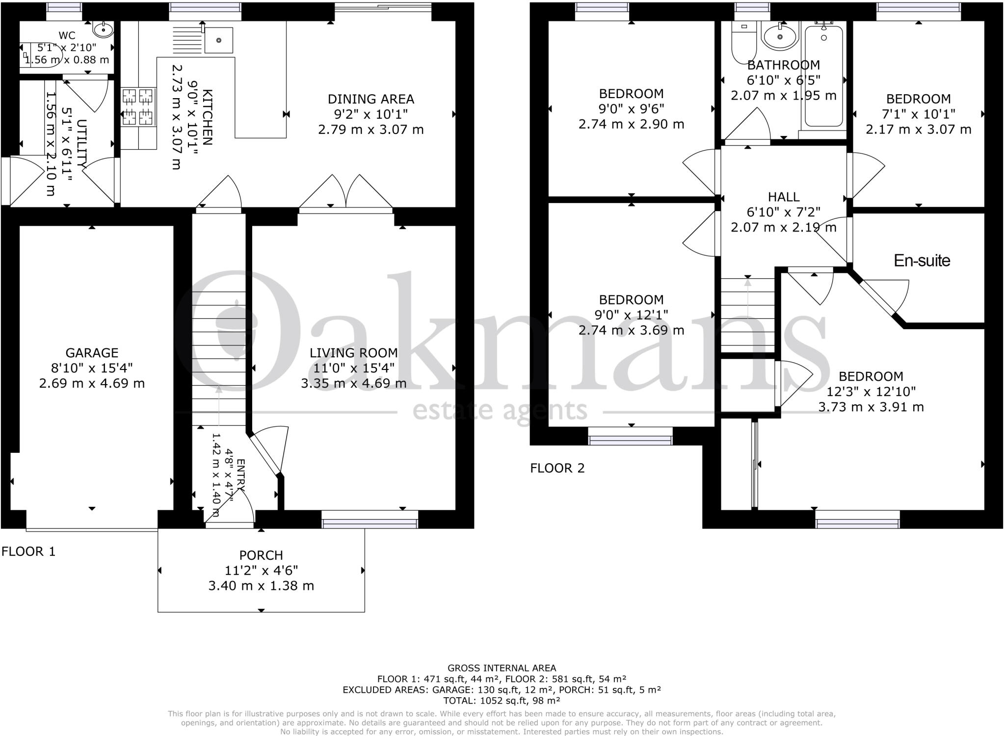 Eaton Road, Birmingham, B11 floorplan