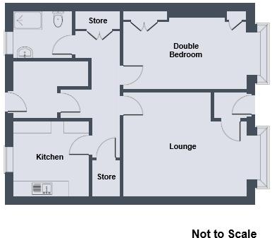 Frenchgate, Richmond floorplan