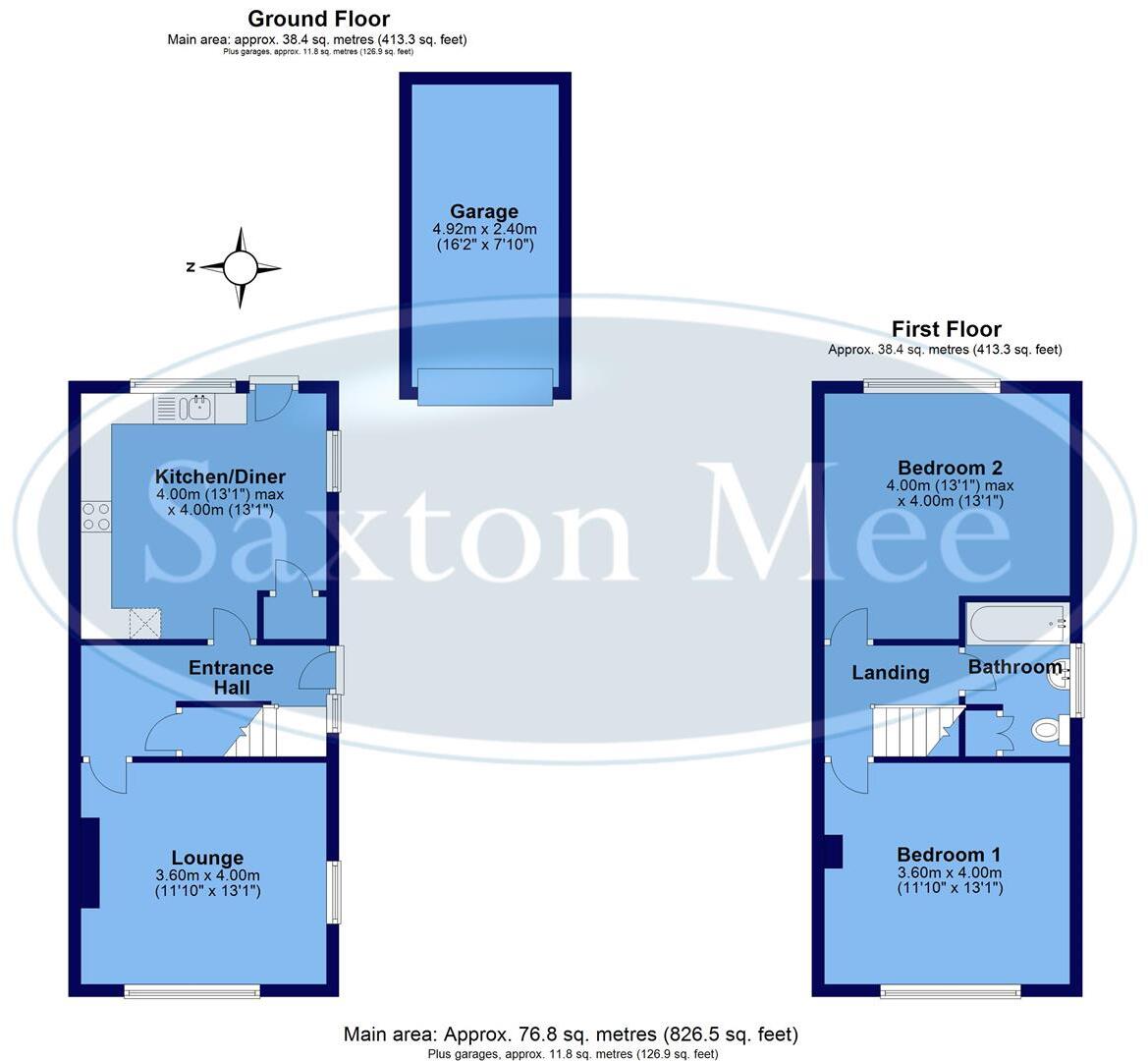 Top Side, Grenoside, Sheffield floorplan