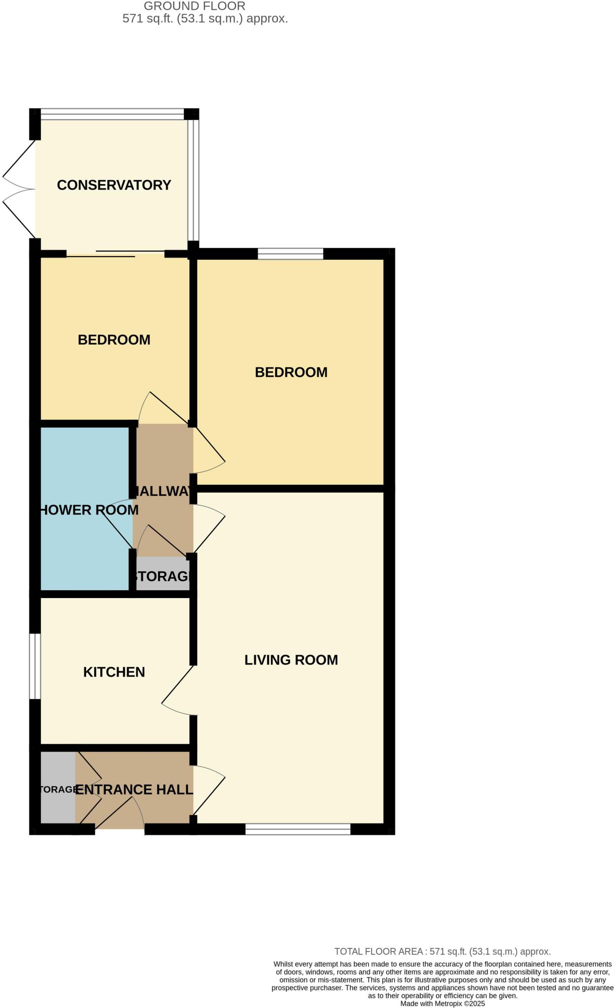 Hayfield Avenue, Romiley floorplan