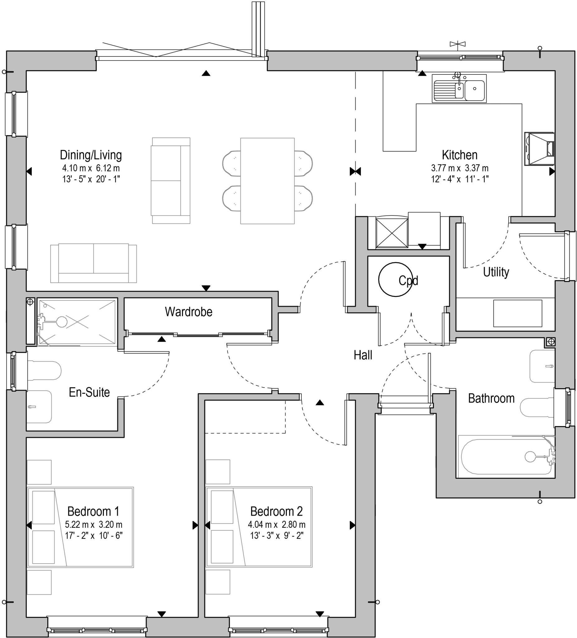Woolmers Lane, Bickington, Barnstaple, Devon, EX31 floorplan