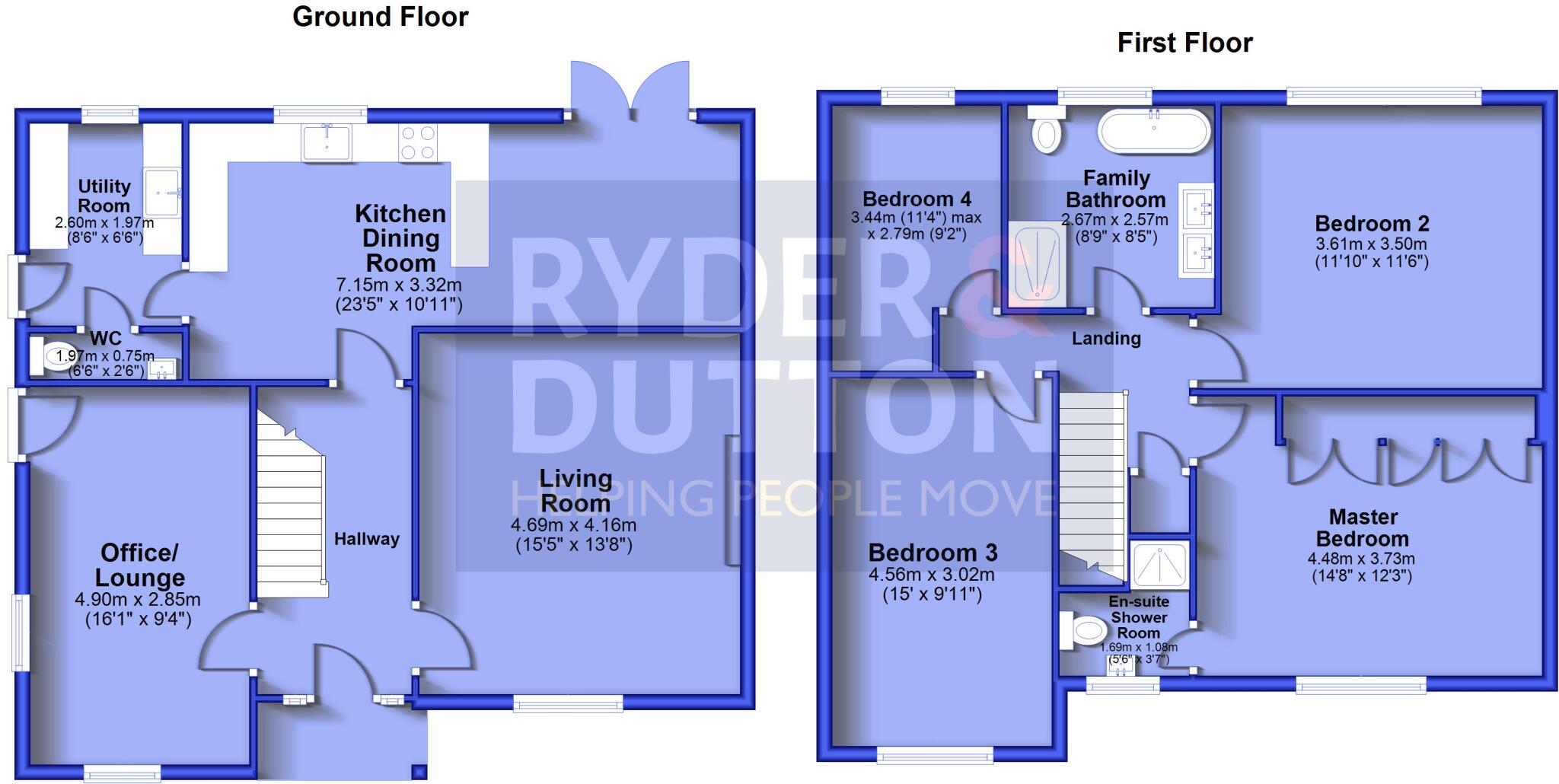 Jubilee Close, Haslingden, Rossendale, BB4 floorplan