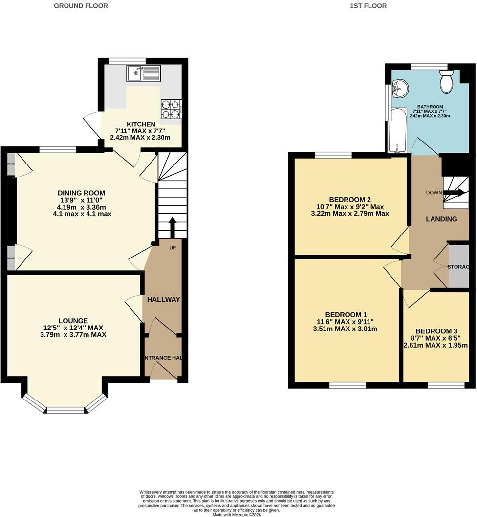 Stannary Road, Stenalees, St. Austell floorplan