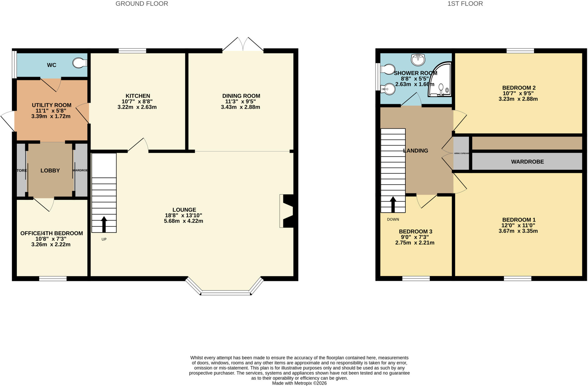 Woodside, Gosport, Hampshire floorplan