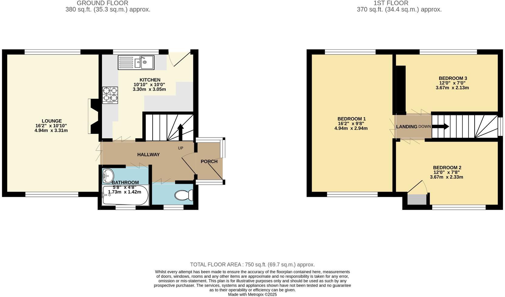 Barlow Terrace, Chorlton floorplan