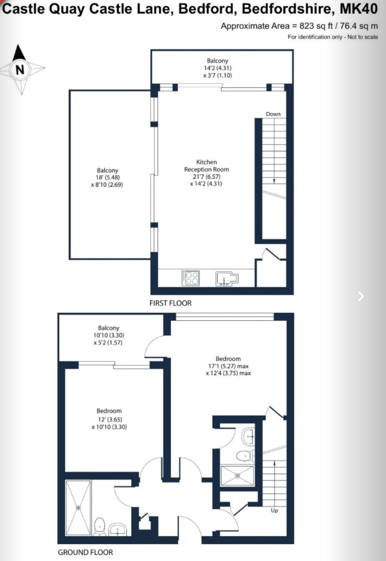 Castle Lane, Bedford floorplan