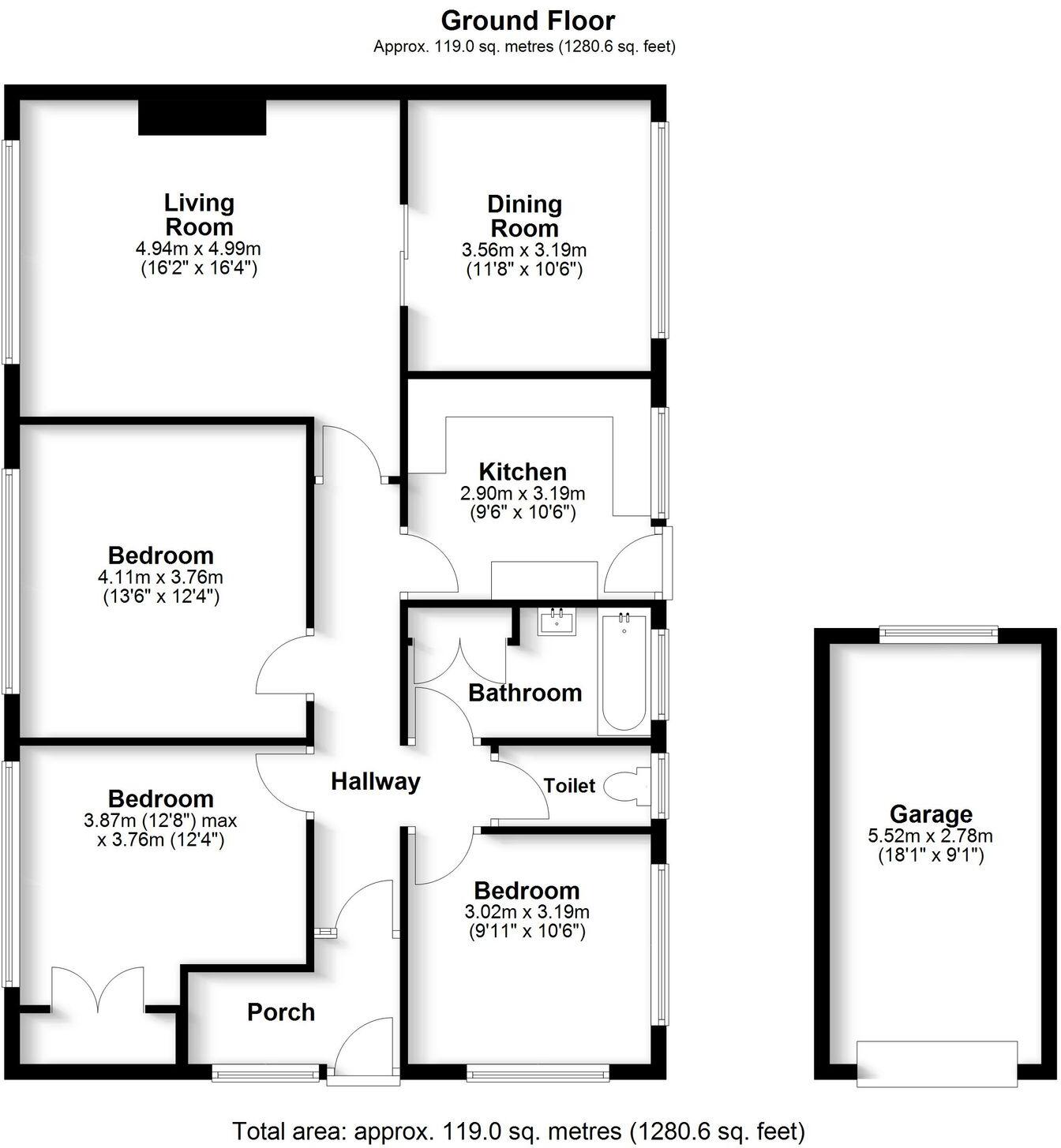 Eskdale Avenue, Aughton, L39 floorplan