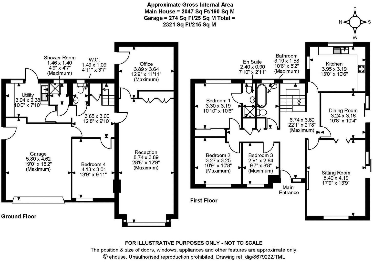 Shrubbery Grove, Royston, SG8 9LJ floorplan