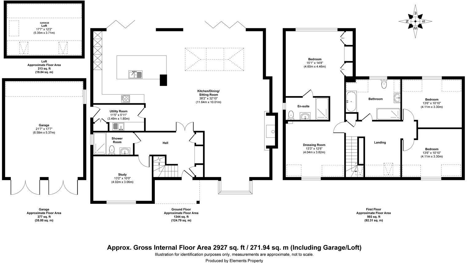 Starley Close, Albourne floorplan