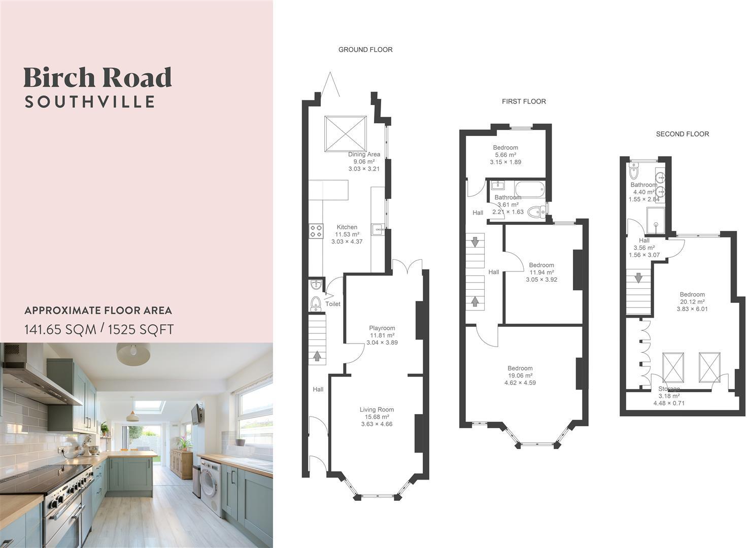 Birch Road, Southville floorplan