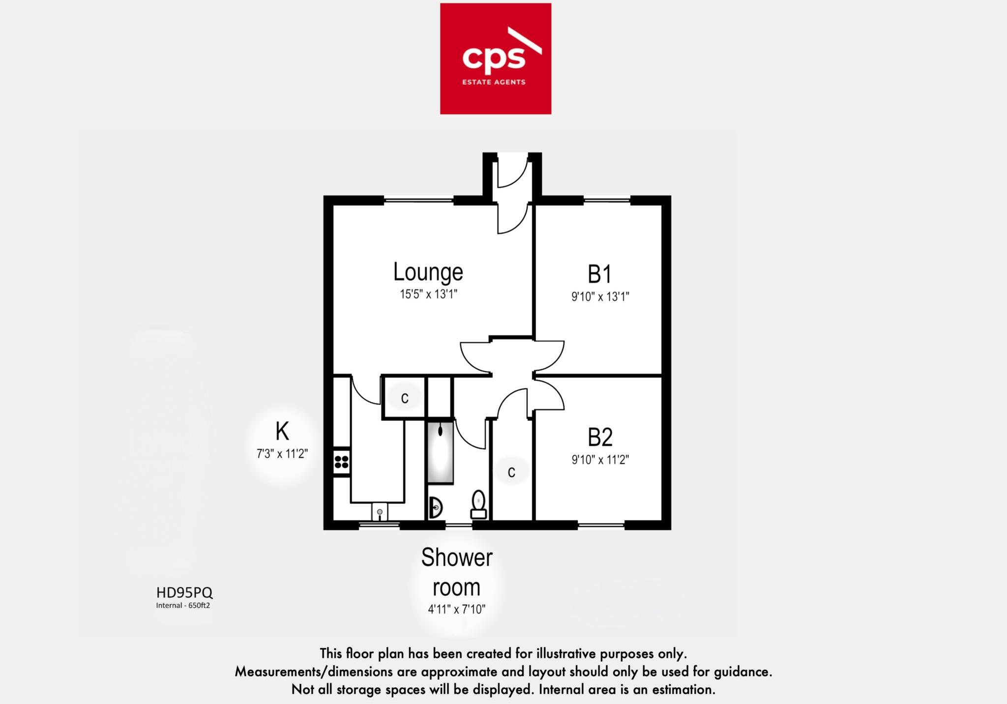 Lower Hey, Meltham floorplan