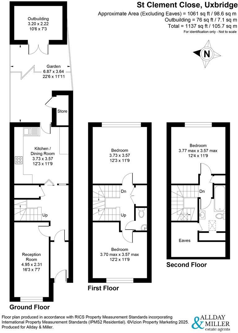 St. Clement Close, Uxbridge floorplan