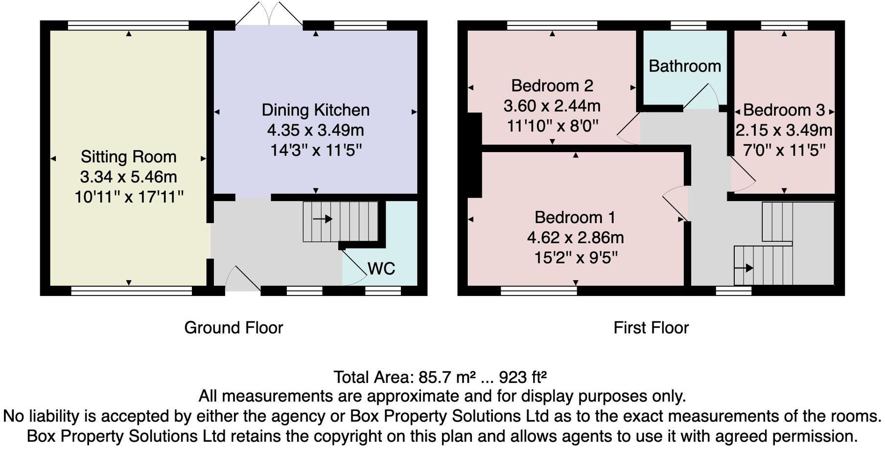 Spruisty Road, Harrogate, HG1 floorplan