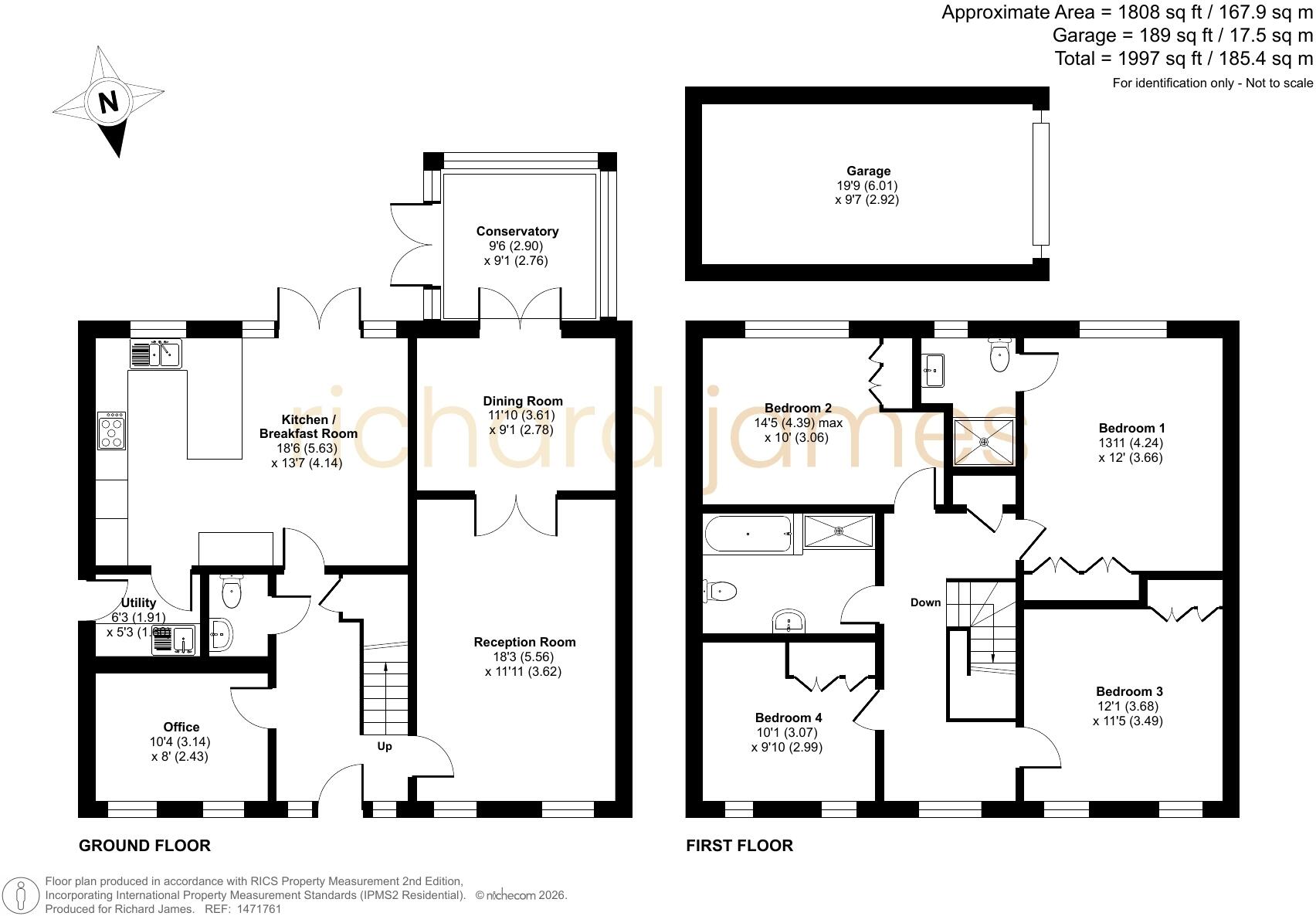 Kingdom Crescent, Redhouse, Swindon, SN25 floorplan
