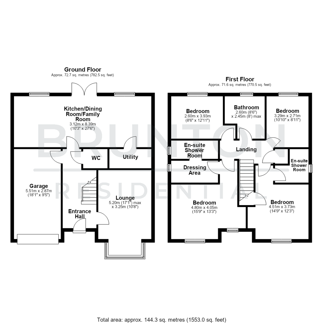 Corver Crescent, Havannah Park NE13 floorplan