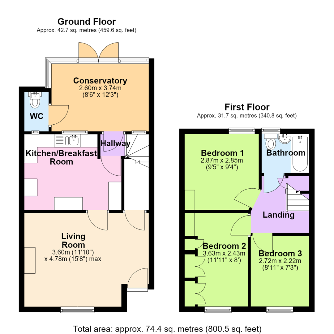 Park Avenue, Raunds floorplan