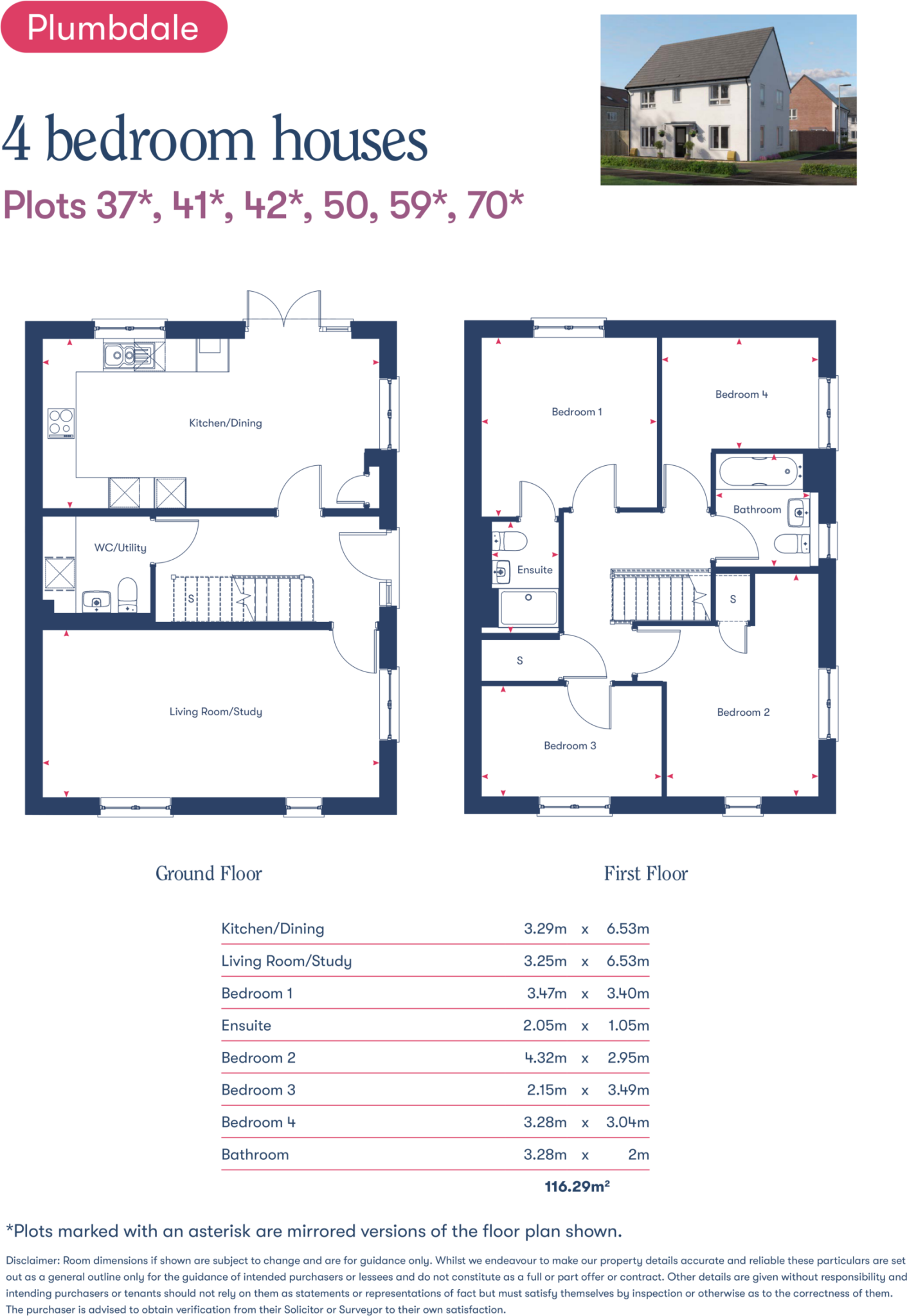 Newton Leys Plot 70, Bletchley, MK3 5NF floorplan