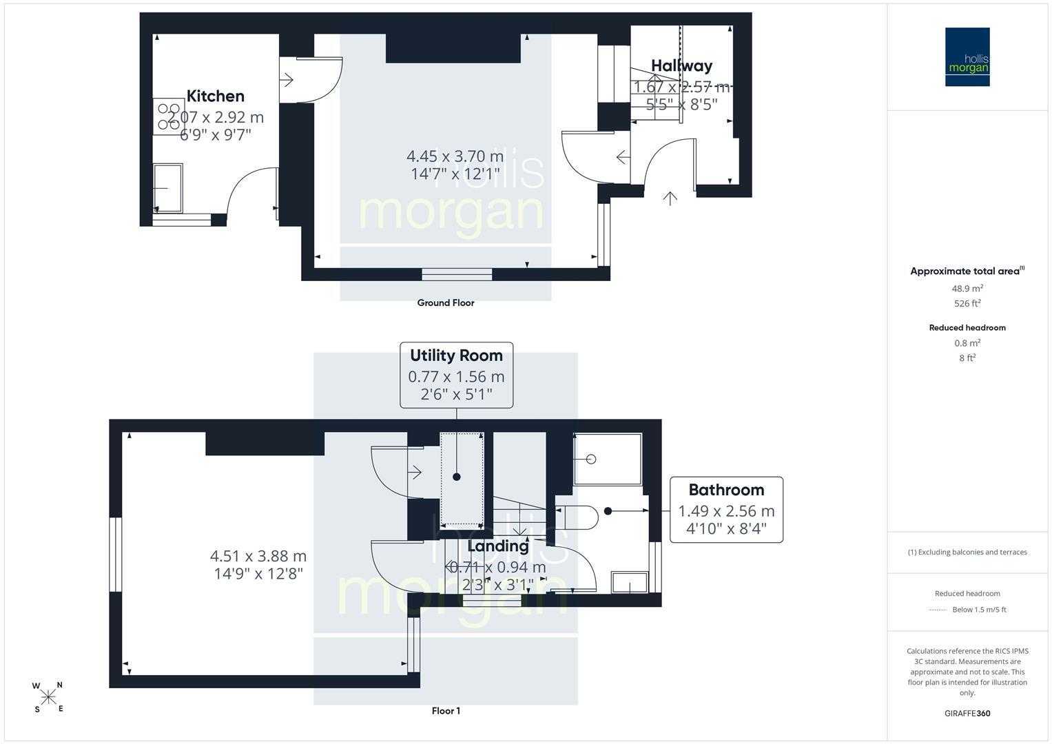 1 Bed Cottage + Parking | BS1 floorplan