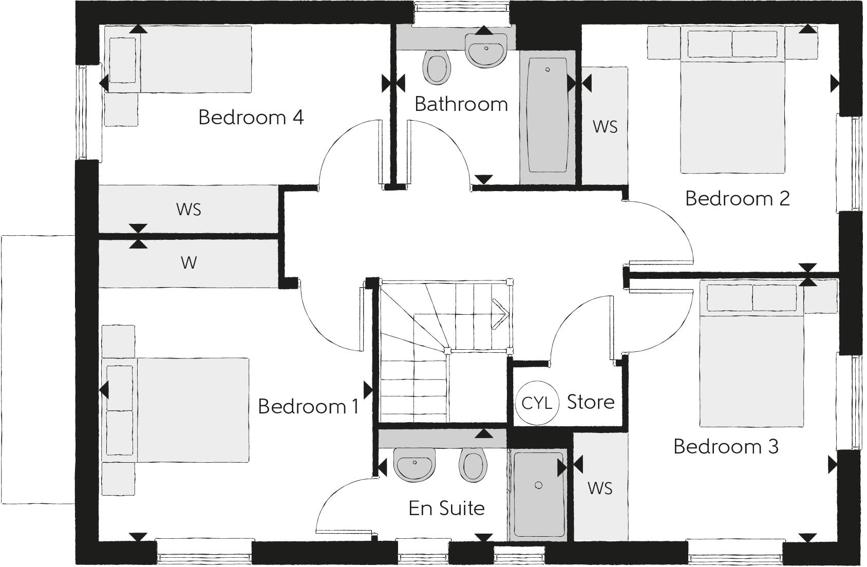 Off North Road,
Stevenage,
Hertfordshire,
SG1 4BB floorplan
